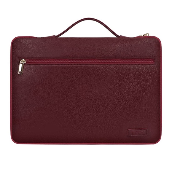 FYY Red Padded Laptop Bag N250-14 - Picture 2 of 9